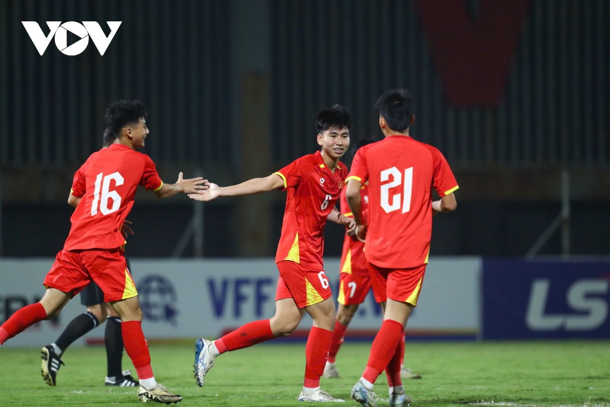U17 Việt Nam "hủy diệt" U17 Quần đảo Bắc Mariana 14-0 ở vòng loại U17 châu Á 2026